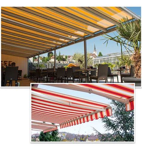 Bannes solaires sur mesure pour votre terrasse I FENTRA.